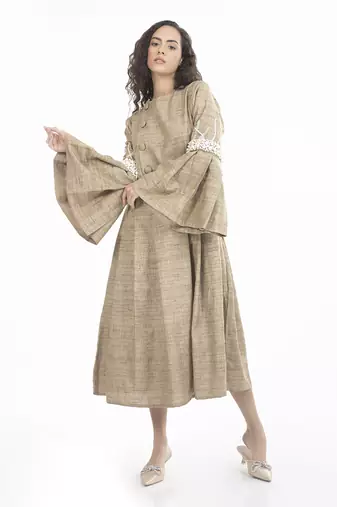 Cleopatra Statement Sleeve Maxi
