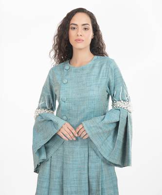 Cleopatra Statement Sleeve Maxi 2