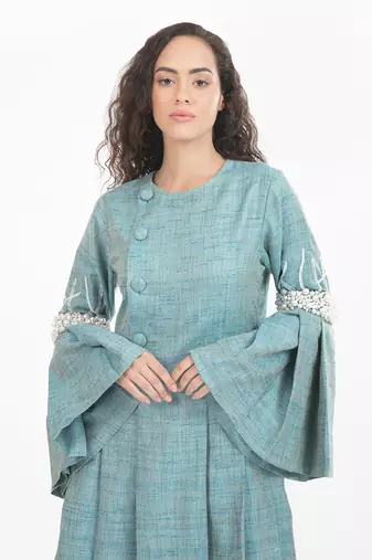 Cleopatra Statement Sleeve Maxi