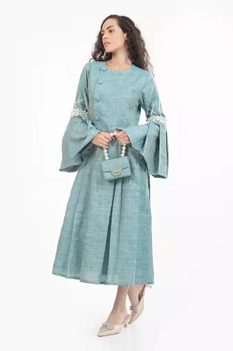 Cleopatra Statement Sleeve Maxi