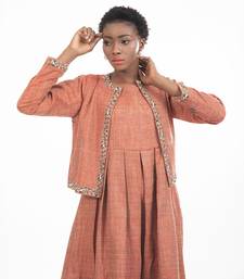 Elizabeth Front Open Jacket With Bouffant Dress