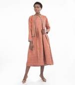 Elizabeth Front Open Jacket With Bouffant Dress