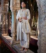 Ivory Anmol Gota Kurta Set