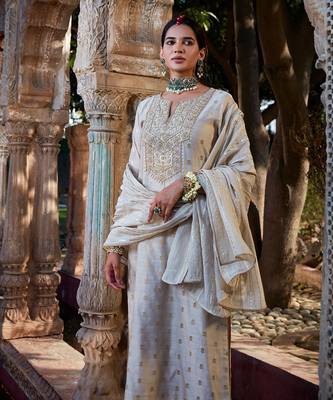 Ivory Anmol Gota Kurta Set 3