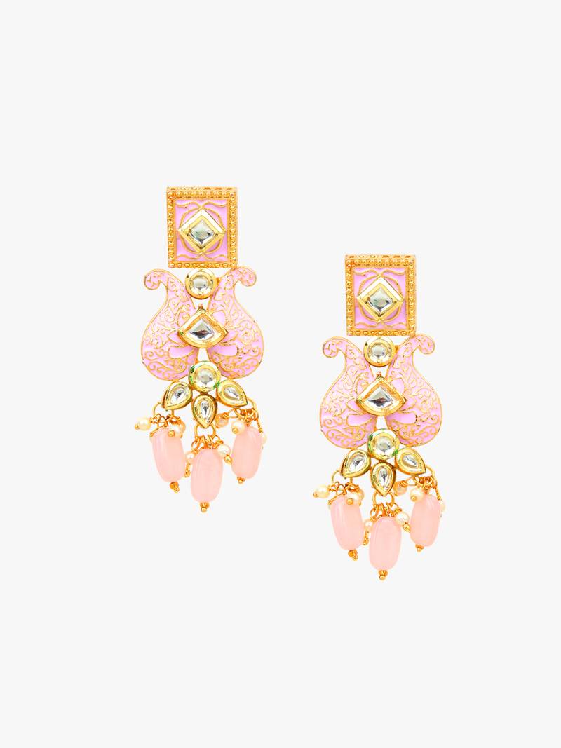 Steorra Jewels Traditional Necklace Set For Women