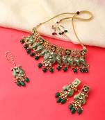 Steorra Jewels Traditional Necklace Set For Women