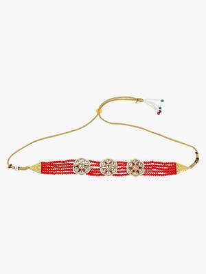 Steorra Jewels Traditional Necklace Set For Women 4