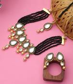 Steorra Jewels Traditional Necklace Set For Women