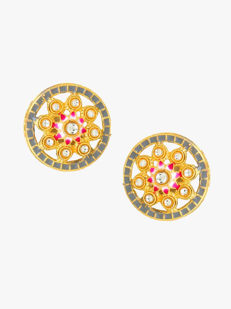 Steorra Jewels Traditional Necklace Set For Women