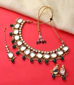 Steorra Jewels Traditional Necklace Set For Women