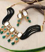 Steorra Jewels Traditional Necklace Set For Women