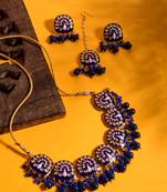 Steorra Jewels Traditional Necklace Set For Women