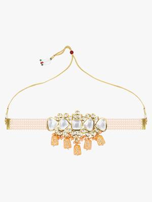 Steorra Jewels Traditional Necklace Set For Women 4