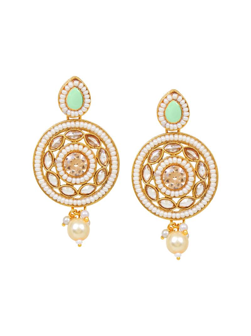 Steorra Jewels Traditional Necklace Set For Women