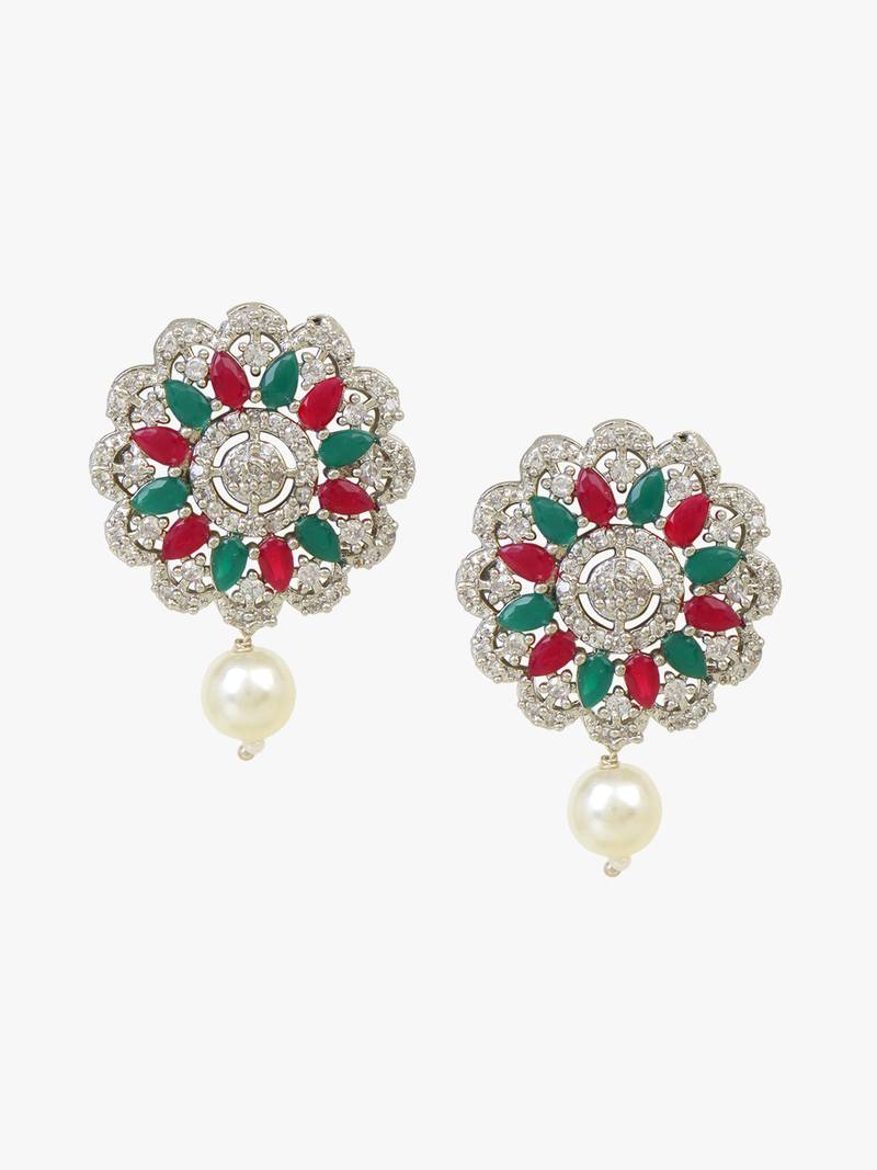 Steorra Jewels Traditional Necklace Set For Women