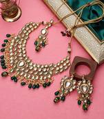 Steorra Jewels Traditional Necklace Set For Women