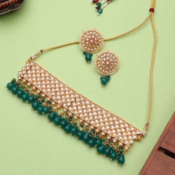 Steorra Jewels Traditional Necklace Set For Women 1