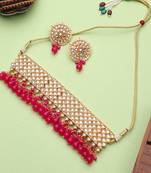 Steorra Jewels Traditional Necklace Set For Women