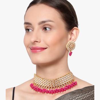 Steorra Jewels Traditional Necklace Set For Women 2