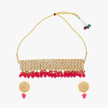 Steorra Jewels Traditional Necklace Set For Women 3