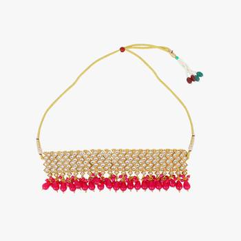 Steorra Jewels Traditional Necklace Set For Women 4