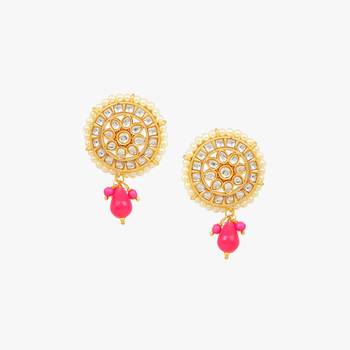 Steorra Jewels Traditional Necklace Set For Women 5