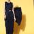 Mohvogue Women's Black Solid Poly Silk Saree with Blouse Piece.