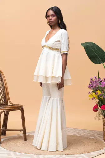 Amaya Peplum Set