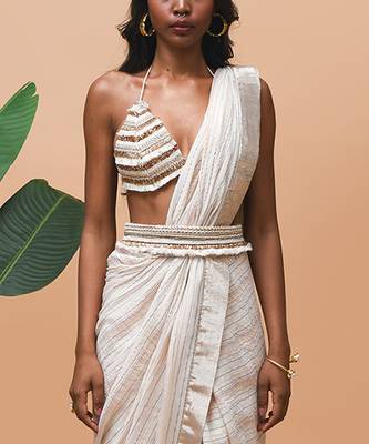 Delilah Belt Saree 2