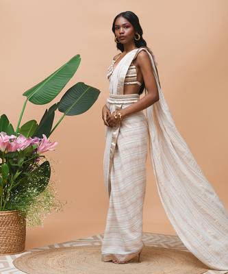 Delilah Belt Saree 4
