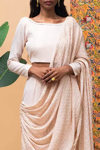 Kate mate Saree