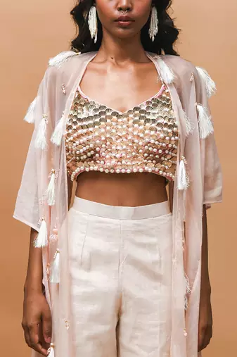 Flamingo cape set
