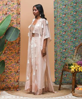 Flamingo cape set 4