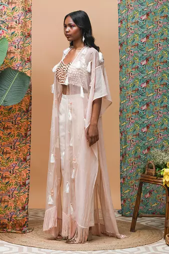 Flamingo cape set