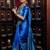 NEVY BLUE BRIDAL SILK SAREE 