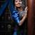 NEVY BLUE BRIDAL SILK SAREE 