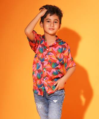 Floral Print Classic Shirt 2