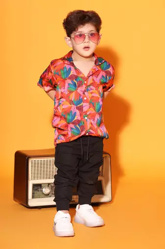 Floral Print Classic Shirt