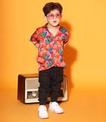 Floral Print Classic Shirt