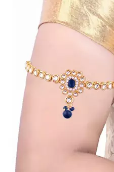 Stone & Kundan Studded Bajuband /Vanki/Armlet/Bajubandh for Women 