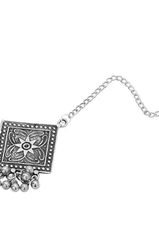 Oxidised gold Plated Navratri Maang Tikka for Women 