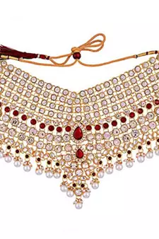 Traditional Kundan Bridal Dulhan Jewellery Set for Women 
