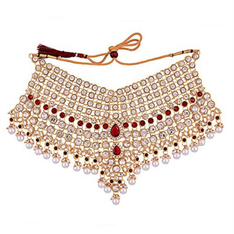 Traditional Kundan Bridal Dulhan Jewellery Set for Women 