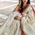 Creamy Off-white and Red Zari Border Silk Saree With Blouse