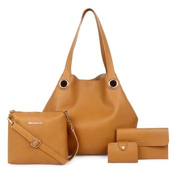Yellow Shoulder Shopper Tote Bag 1