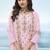 Faux Georgette Embroidered Pastel pink Trendy Salwar Kameez