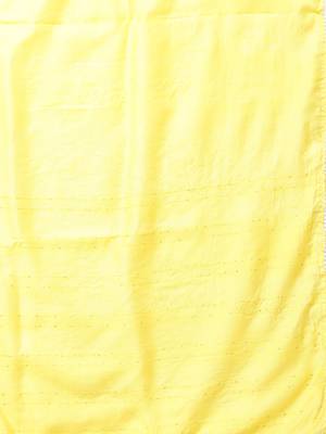 Yellow printed cotton Kurta Pant With Dupatta 4