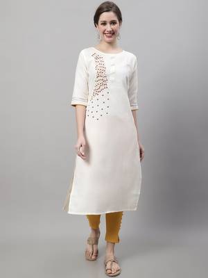 White jacquard cotton silk Kurta Pant With Dupatta 2