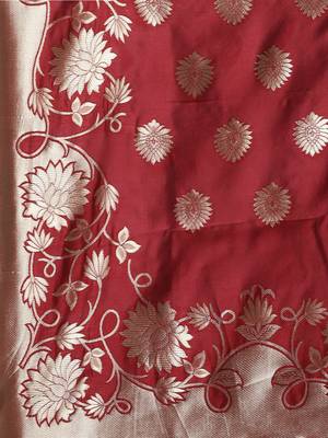 White jacquard cotton silk Kurta Pant With Dupatta 4