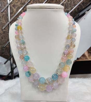 Multicolor onyx necklaces 1